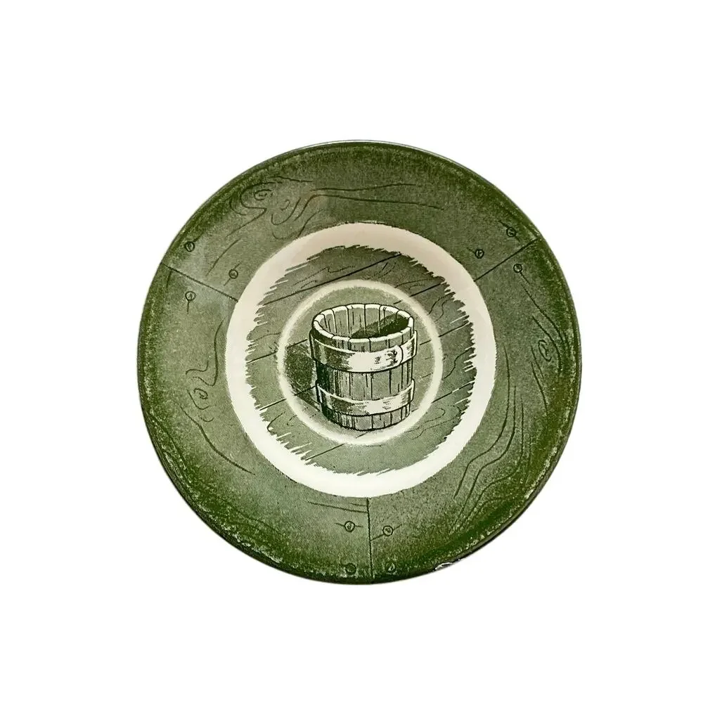 Vintage Royal Colonial Homestead saucer 1950s